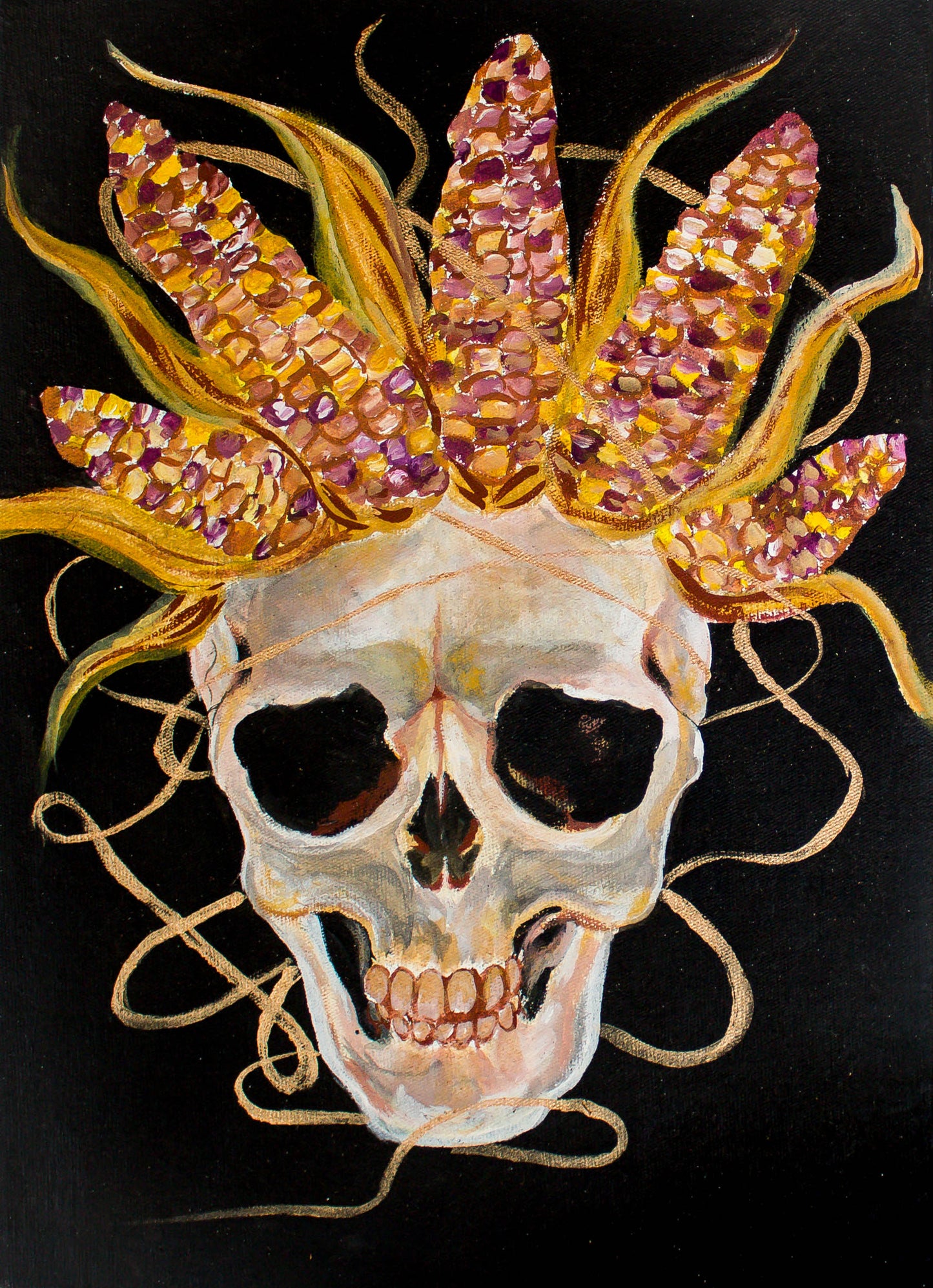 Calavera del Maíz Eterno